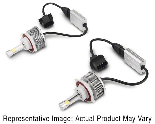 Raxiom Axial Series 6000K LED Headlight Bulbs; H13 (11-16 F-350 Super Duty; 17-19 F-350 Super Duty w/ Factory Halogen Headlights)