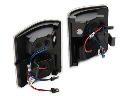 Raxiom Axial Series LED Switchback Side Mirror Marker Lamps; Clear (11-16 F-350 Super Duty)