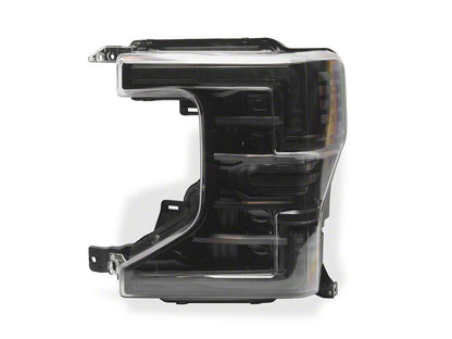 Raxiom CXR Series LED Headlights; Black Housing; Clear Lens (20-22 F-350 Super Duty w/ Factory Halogen Headlights)