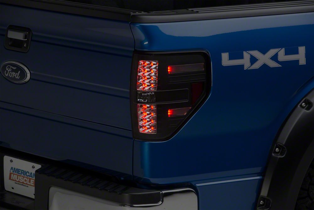 Raxiom Axial Series Black LED Tail Lights (09-14 Styleside)
