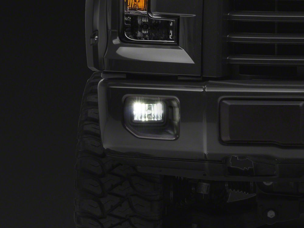 Raxiom Axial Series 1400 Lumen LED Fog Light Conversion Kit; H10 (99-25 F-150, Excluding 02-03 Harley Davidson)