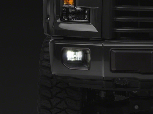 Raxiom Axial Series 1400 Lumen LED Fog Light Conversion Kit; H10 (99-25 F-150, Excluding 02-03 Harley Davidson)