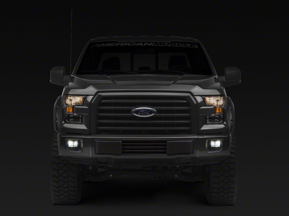 Raxiom Axial Series 1400 Lumen LED Fog Light Conversion Kit; H10 (99-25 F-150, Excluding 02-03 Harley Davidson)