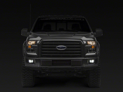 Raxiom Axial Series 1400 Lumen LED Fog Light Conversion Kit; H10 (99-25 F-150, Excluding 02-03 Harley Davidson)