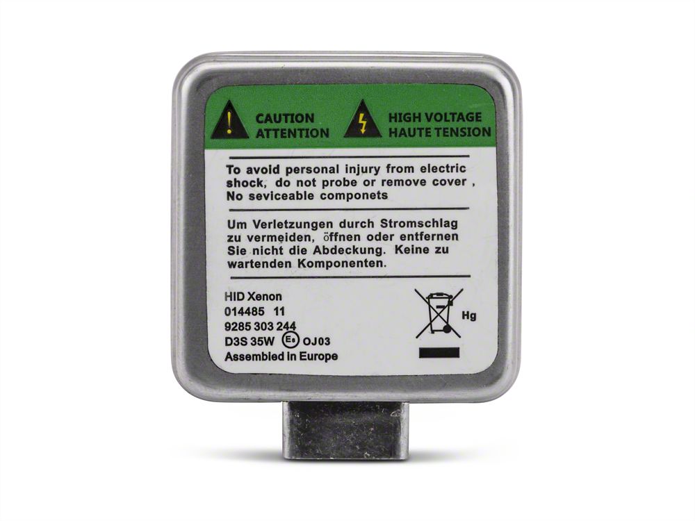 Raxiom Axial Series HID Bulb Upgrade; 6000K (13-14 F-150 w/ Factory Projector/HID Headlights)