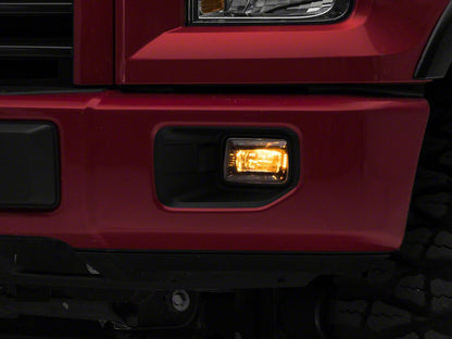 Raxiom Axial Series LED Fog Lights with Integrated Turn Signals (15-20 F-150, Excluding Raptor)