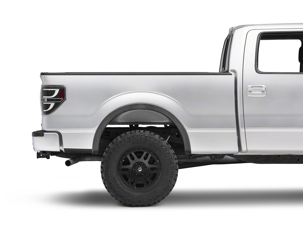 Raxiom G2 LED Tail Lights; Black Housing; Clear Lens (09-14 F-150 Styleside)