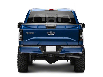 Raxiom G3 LED Tail Lights; Black Housing; Clear Lens (15-17 F-150 w/ Factory Halogen Non-BLIS Tail Lights)