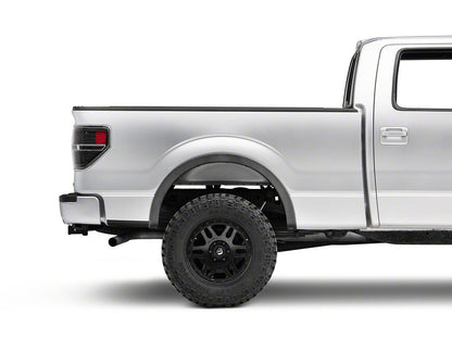 Raxiom LED Tail Lights; Black Housing; Clear Lens (09-14 F-150 Styleside)