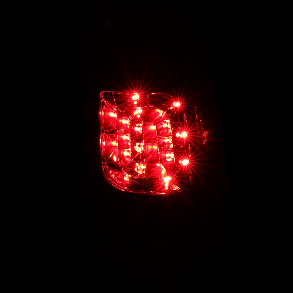 Raxiom LED Tail Lights; Black Housing; Red/Clear Lens (97-03 F-150 Styleside)