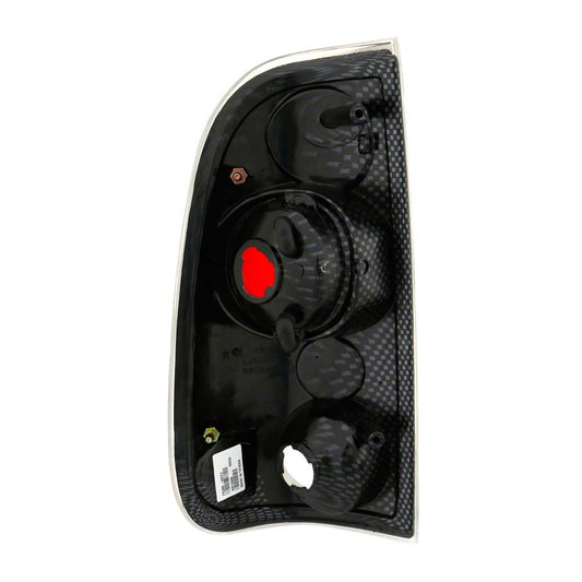 Raxiom Axial Series Version 2 Tail Lights; Carbon Fiber Housing; Red/Clear Lens (97-03 F-150 Styleside)