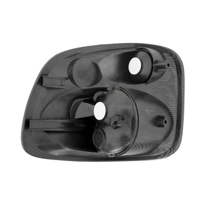 Raxiom Axial Series Version 2 Tail Lights; Carbon Fiber Housing; Red/Clear Lens (01-03 F-150 Flareside)