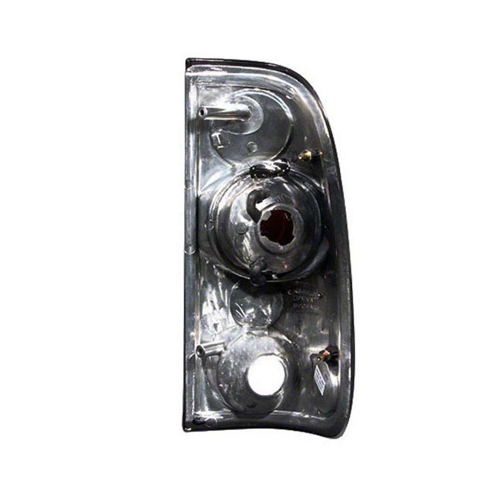 Raxiom Axial Series Version 2 Tail Lights; Chrome Housing; Red/Clear Lens (97-03 F-150 Styleside)