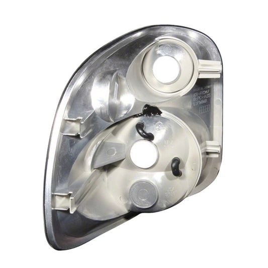 Raxiom Axial Series Version 2 Tail Lights; Chrome Housing; Red/Clear Lens (01-03 F-150 Flareside)