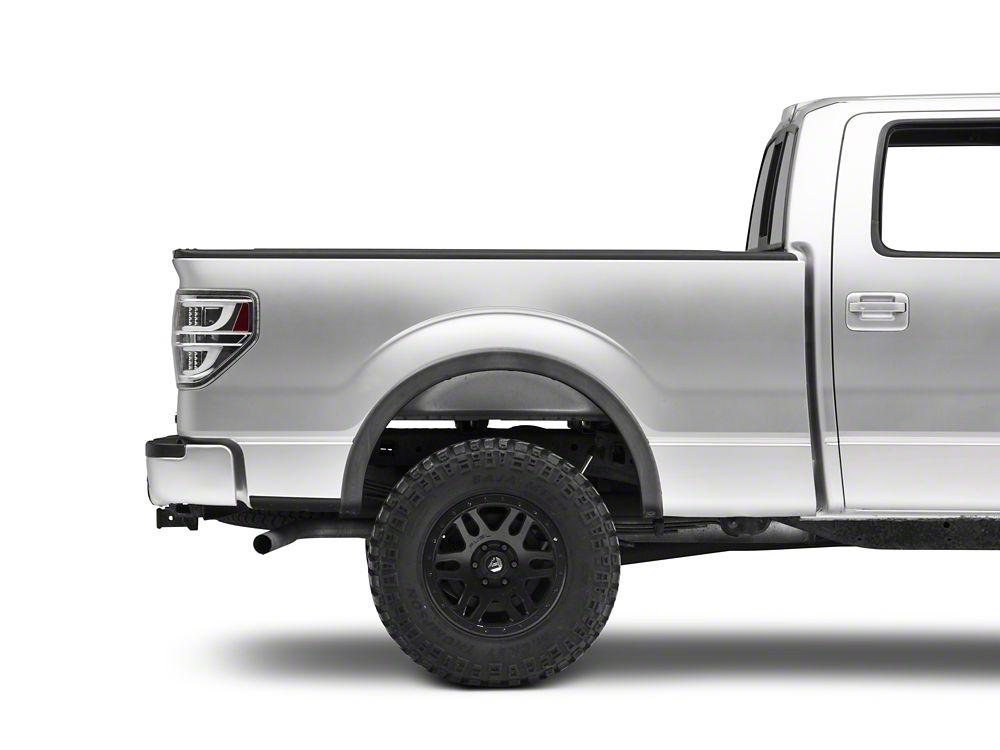 Raxiom G2 LED Tail Lights; Chrome Housing; Clear Lens (09-14 F-150 Styleside)