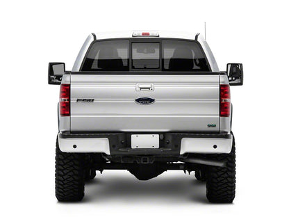 Raxiom Tail Lights; Chrome Housing; Red/Clear Lens (09-14 F-150 Styleside)