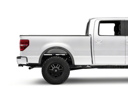 Raxiom Tail Lights; Chrome Housing; Red/Clear Lens (09-14 F-150 Styleside)