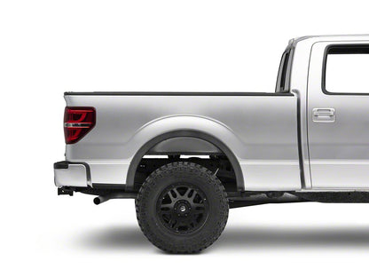 Raxiom G2 LED Tail Lights; Chrome Housing; Red/Clear Lens (09-14 F-150 Styleside)
