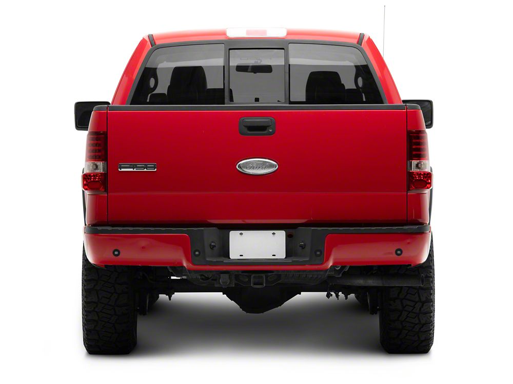 Raxiom LED Tail Lights; Chrome Housing; Red/Clear Lens (04-08 F-150 Styleside)