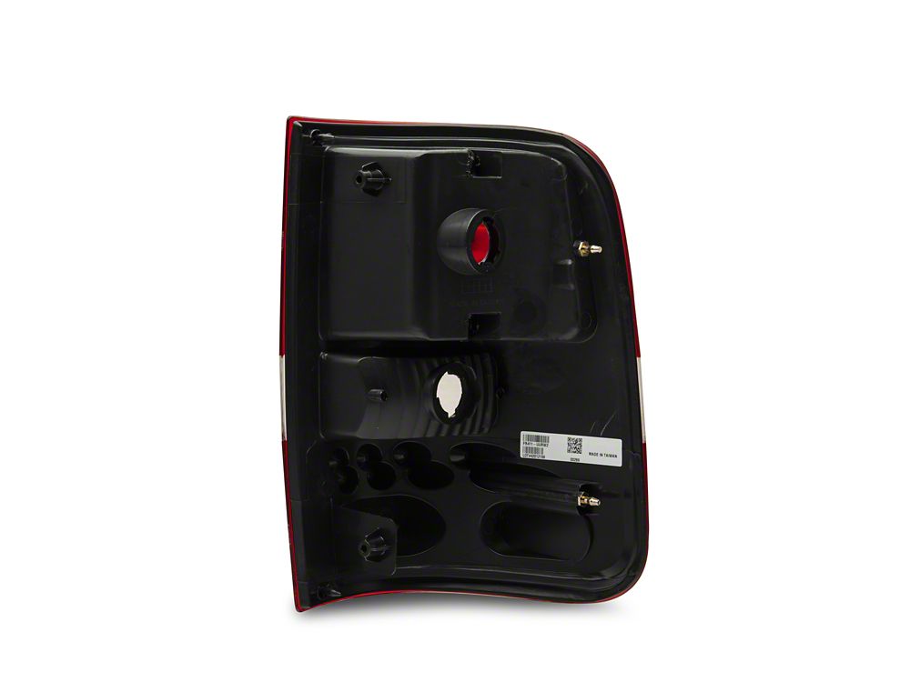 Raxiom OEM Style Tail Lights; Chrome Housing; Red Lens (04-08 F-150 Styleside)