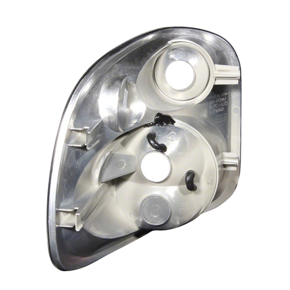 Raxiom Axial Series Version 2 Tail Lights; Black Housing; Smoked Lens (97-00 F-150 Flareside)
