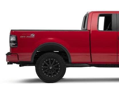 Raxiom LED Tail Lights; Chrome Housing; Smoked Lens (04-08 F-150 Styleside)