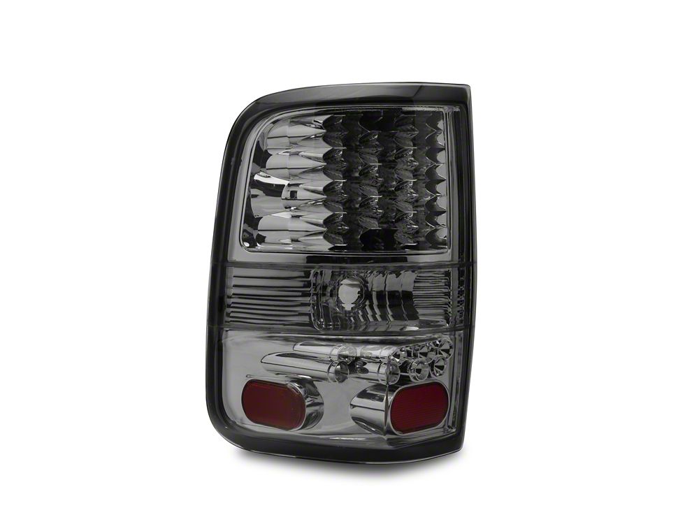 Raxiom LED Tail Lights; Chrome Housing; Smoked Lens (04-08 F-150 Styleside)