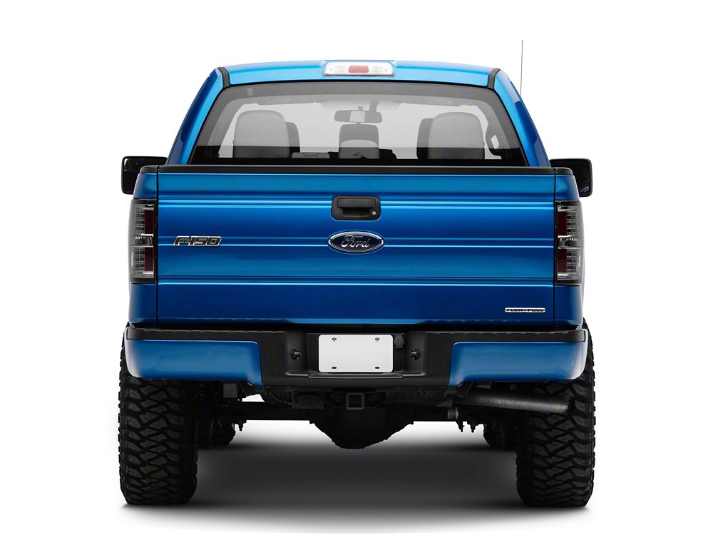 Raxiom LED Tail Lights; Black Housing; Smoked Lens (09-14 F-150 Styleside)