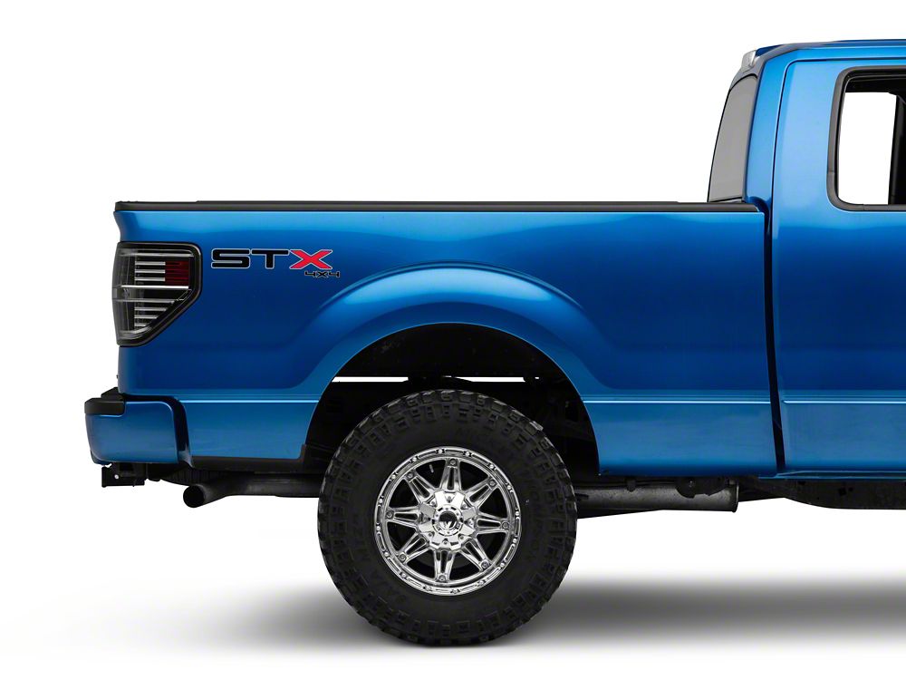 Raxiom LED Tail Lights; Black Housing; Smoked Lens (09-14 F-150 Styleside)