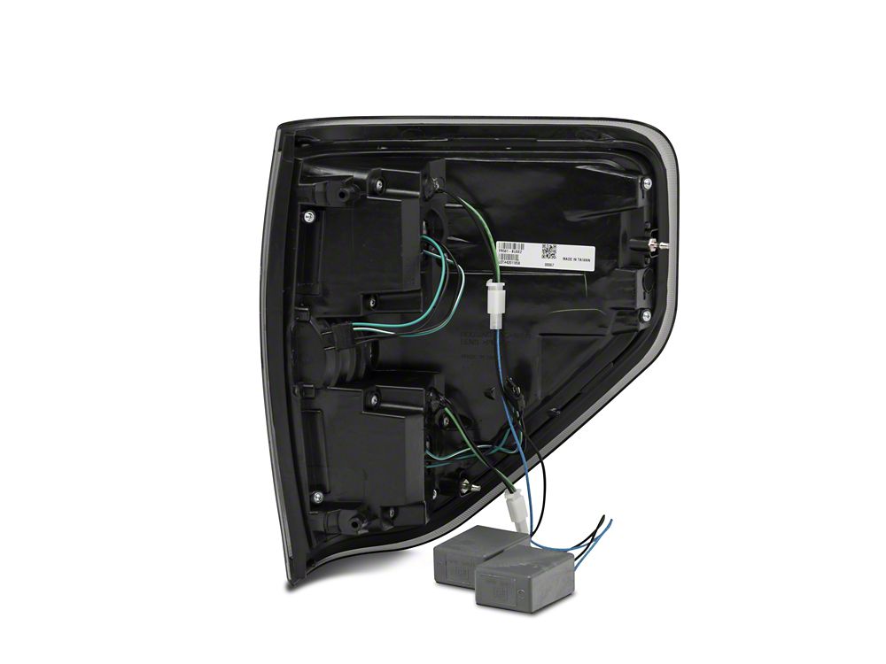 Raxiom LED Tail Lights; Black Housing; Smoked Lens (09-14 F-150 Styleside)