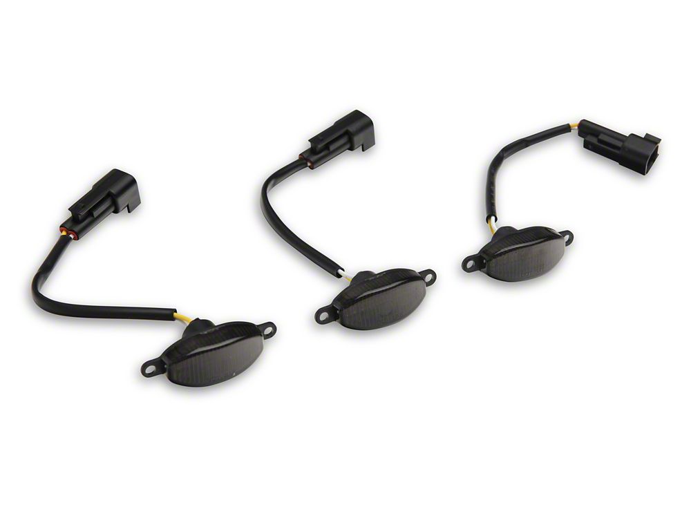 Raxiom Axial Series LED Grille Lights; Smoked (10-20 F-150 Raptor)