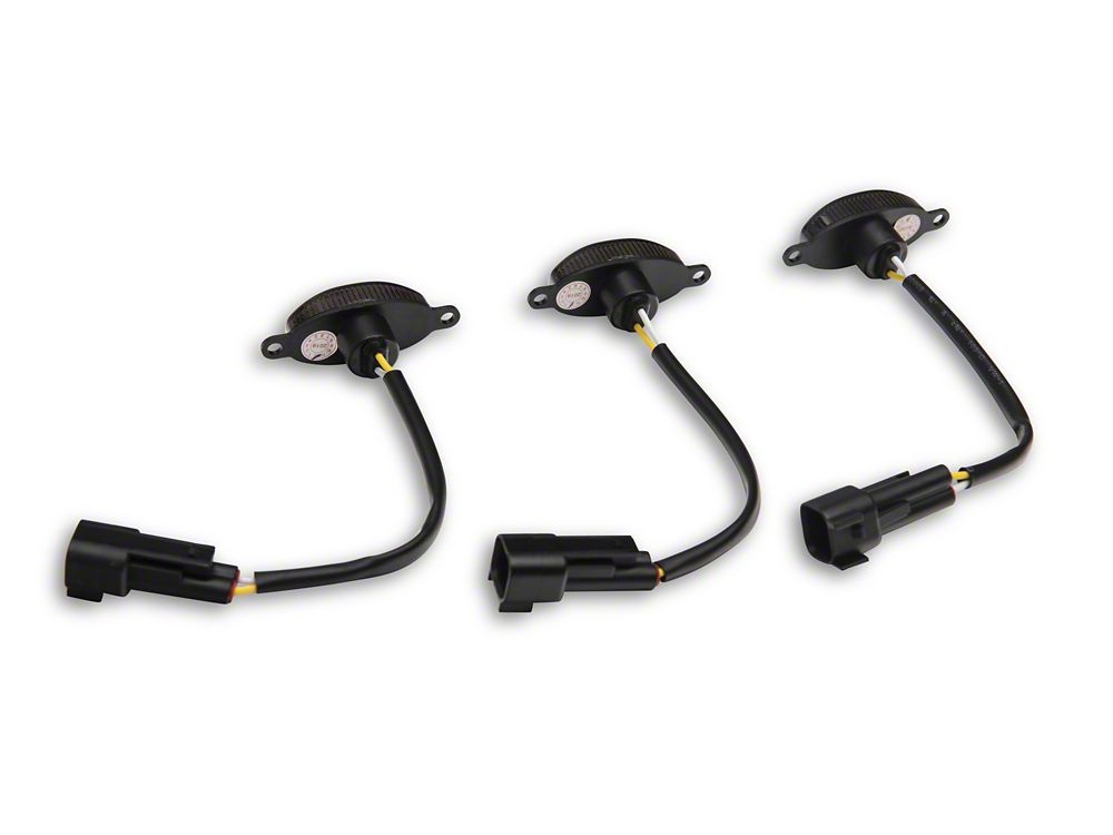 Raxiom Axial Series LED Grille Lights; Smoked (10-20 F-150 Raptor)