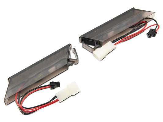 Raxiom Axial Series Sequential Side Mirror LED Turn Signals; Smoked (04-14 F-150)