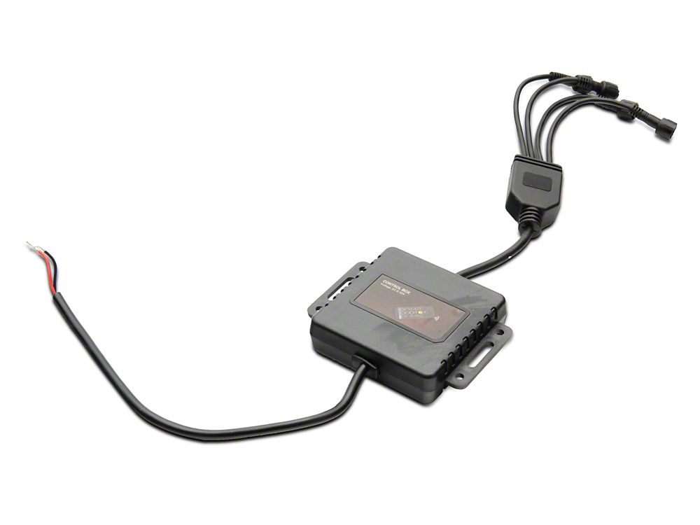 Raxiom Axial Series Multi-Color Underbody Rock Light Kit with Bluetooth Remote (Universal; Some Adaptation May Be Required)