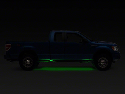 Raxiom Axial Series Multi-Color Underbody Rock Light Kit with Bluetooth Remote (Universal; Some Adaptation May Be Required)