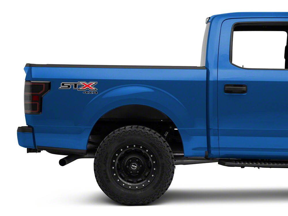 Raxiom Axial Series LED Tail Lights with Sequential Turn Signals; Black Housing; Clear Lens (18-20 F-150 w/ Factory Halogen Non-BLIS Tail Lights)