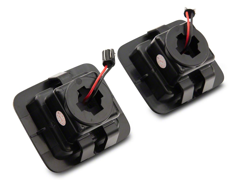 Raxiom Axial Series LED License Plate Lamps; Smoked (15-23 F-150)