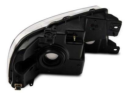 Raxiom Axial Series OEM Style Replacement Headlights; Chrome Housing; Clear Lens (04-08 F-150)