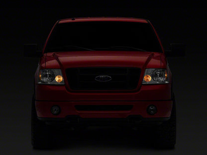 Raxiom Axial Series OEM Style Replacement Headlights; Chrome Housing; Clear Lens (04-08 F-150)