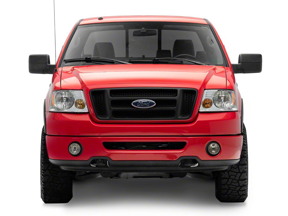 Raxiom Axial Series OEM Style Replacement Headlights; Chrome Housing; Clear Lens (04-08 F-150)