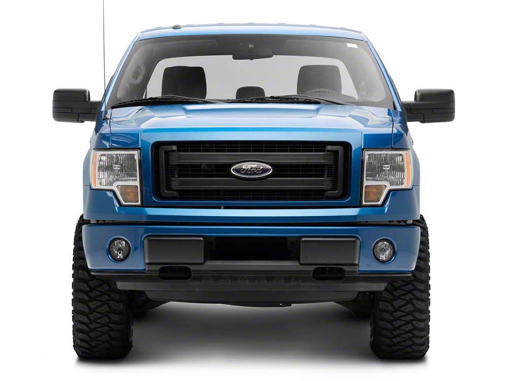 Raxiom Axial Series OEM Style Replacement Headlights; Chrome Housing; Clear Lens (09-14 F-150 w/ Factory Halogen Headlights)