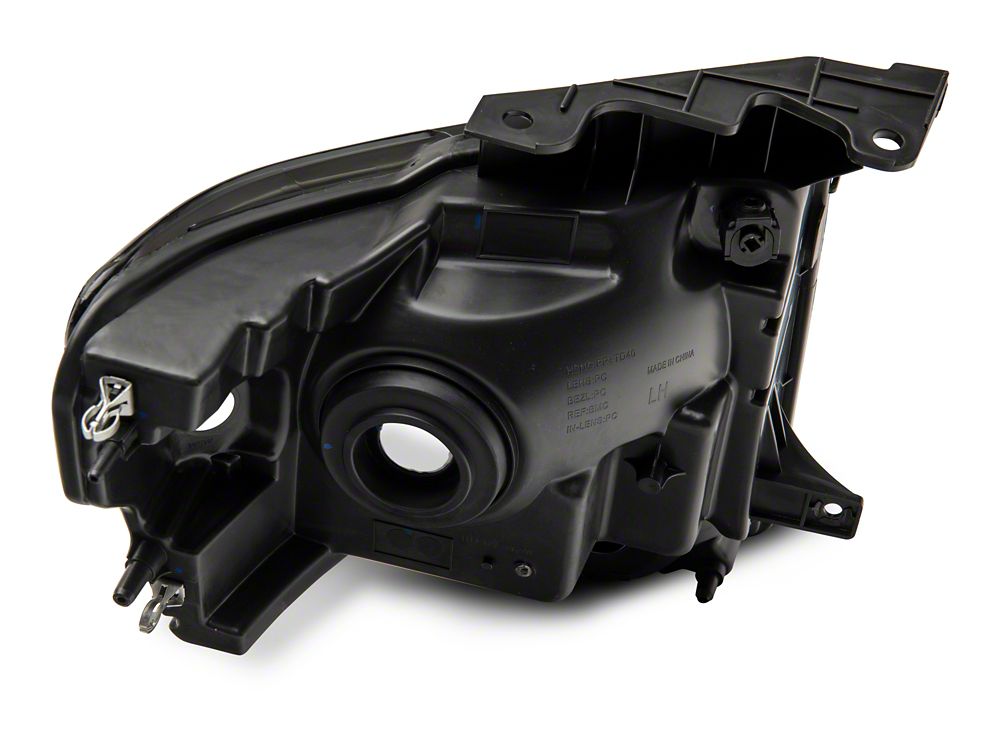 Raxiom Axial Series OEM Style Replacement Headlights; Chrome Housing; Smoked Lens (09-14 F-150 w/ Factory Halogen Headlights)