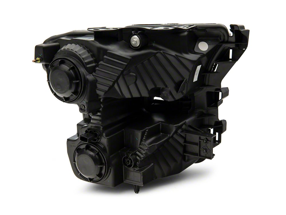 Raxiom Axial Series OEM Style Replacement Headlights; Chrome Housing; Smoked Lens (15-17 F-150 w/ Factory Halogen Headlights)