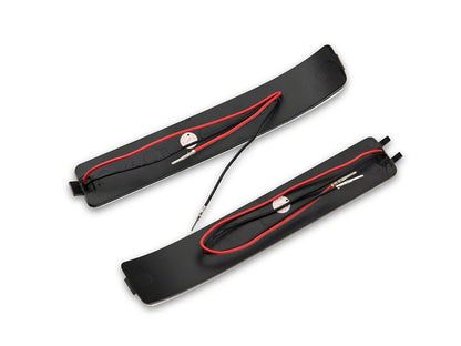 Raxiom Axial Series White LED Mirror Turn Signal; Clear (09-14 F-150)