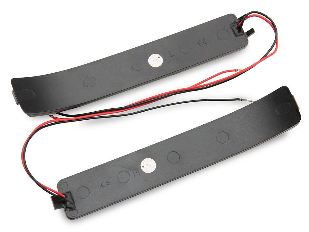 Raxiom Axial Series White LED Mirror Turn Signal; Smoked (09-14 F-150)