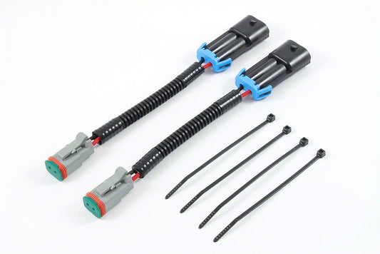 Raxiom Axial Series H10 Fog Light Wire Harness Adapter Set (03-06 Silverado 1500)