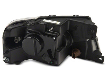 Raxiom Axial Series Projector Headlights; Black Housing; Clear Lens (04-08 F-150)