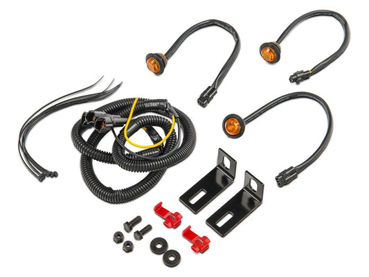 Raxiom Axial Series Replacement Grille Hardware Kit for T543357 Only (15-17 F-150, Excluding Raptor)