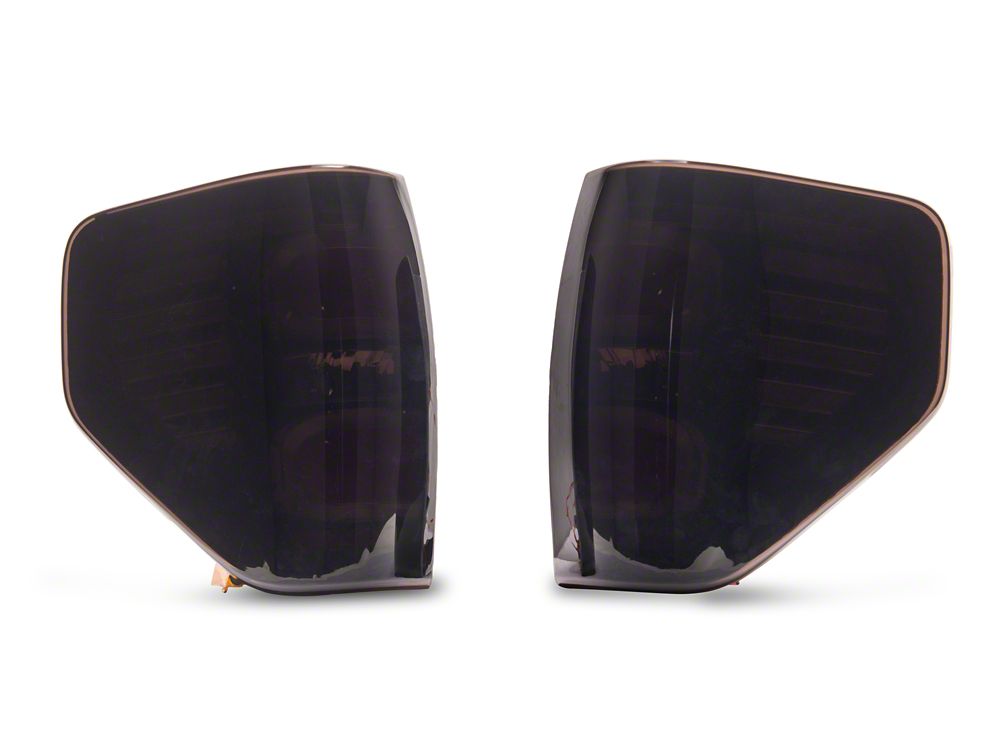 Raxiom Axial Series LED Tail Lights; Black Housing; Smoked Lens (09-14 F-150 Styleside)