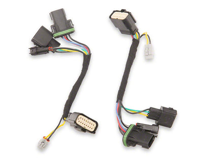 Raxiom LED Halo Surround Headlights with White DRL; Black Housing; Clear Lens (18-20 F-150 w/ Factory Halogen Headlights)